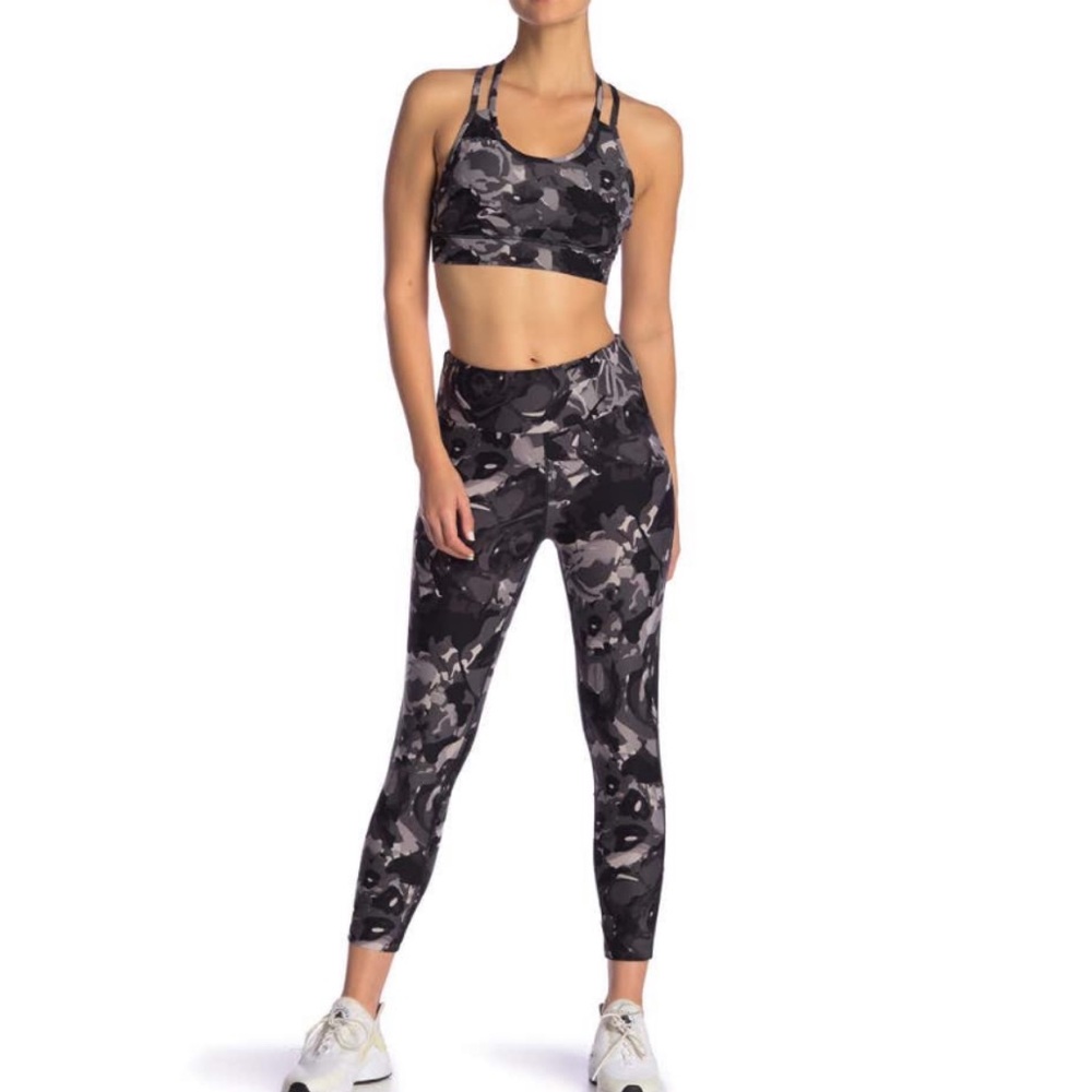 Donna Karan Floral Printed Pants Size Small
